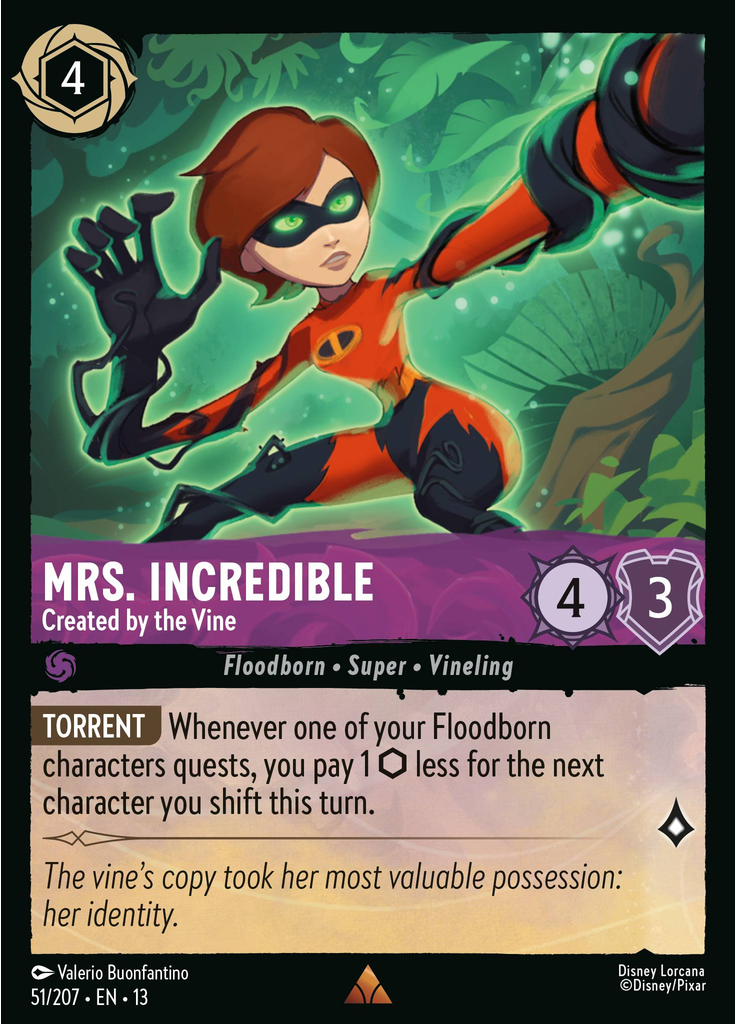 Mrs. Incredible - Created by the Vine (Foil)