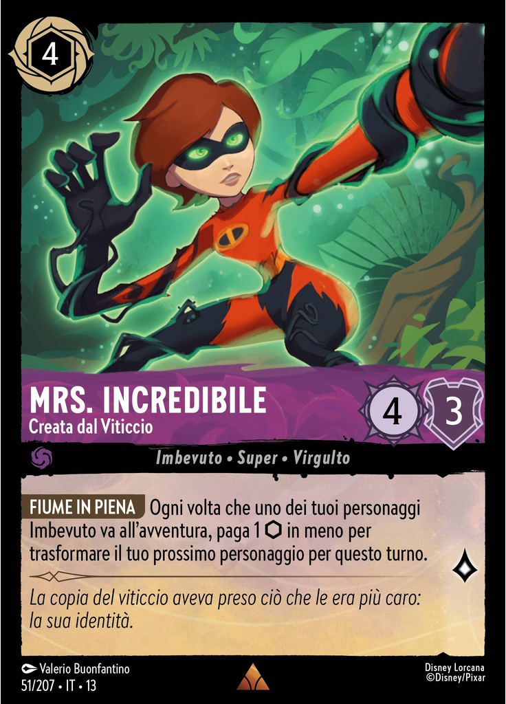 Mrs. Incredible - Created by the Vine (Foil)