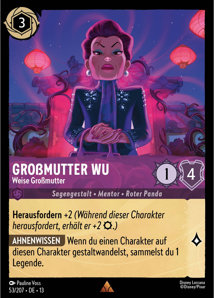 Grandma Wu - Wise Grandmother (Foil)