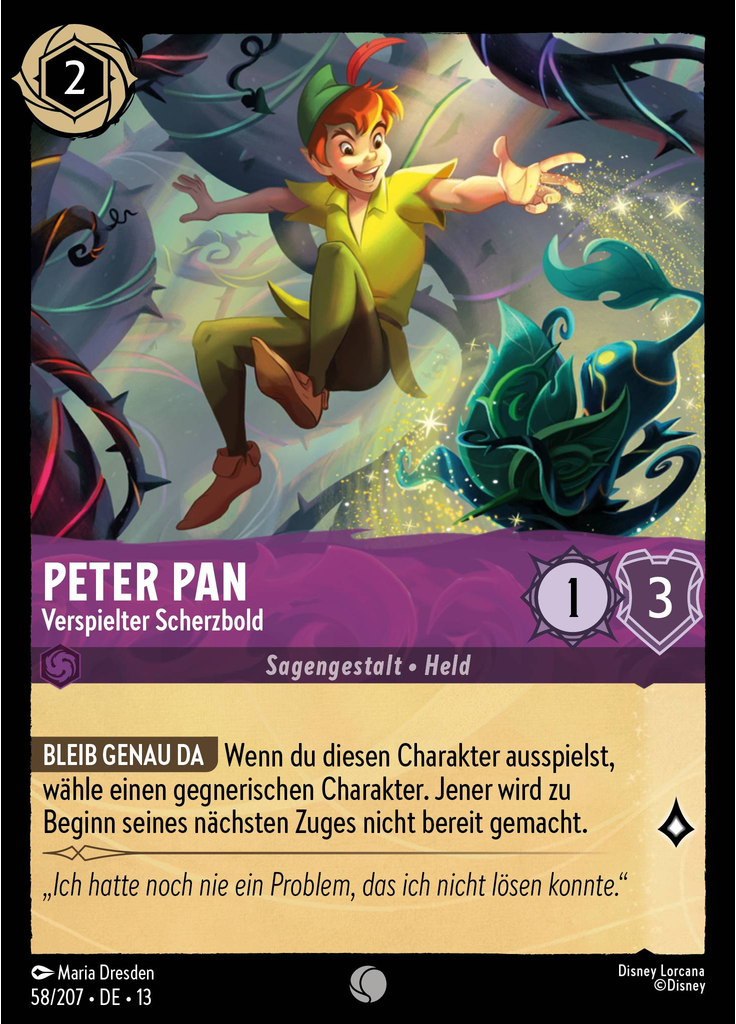 Peter Pan - Playful Prankster (Foil)
