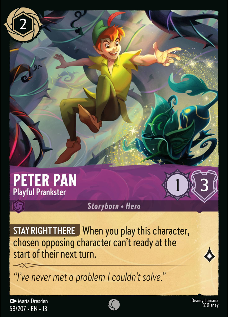 Peter Pan - Playful Prankster (Foil)