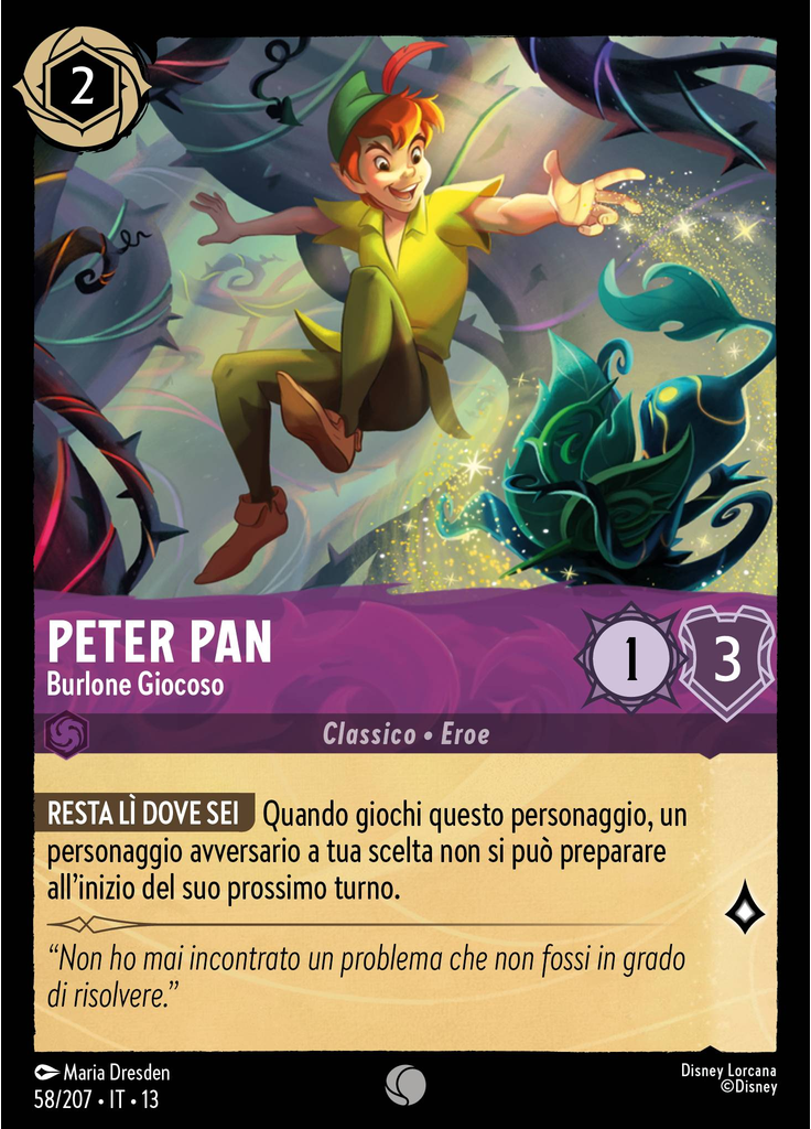 Peter Pan - Playful Prankster (Foil)
