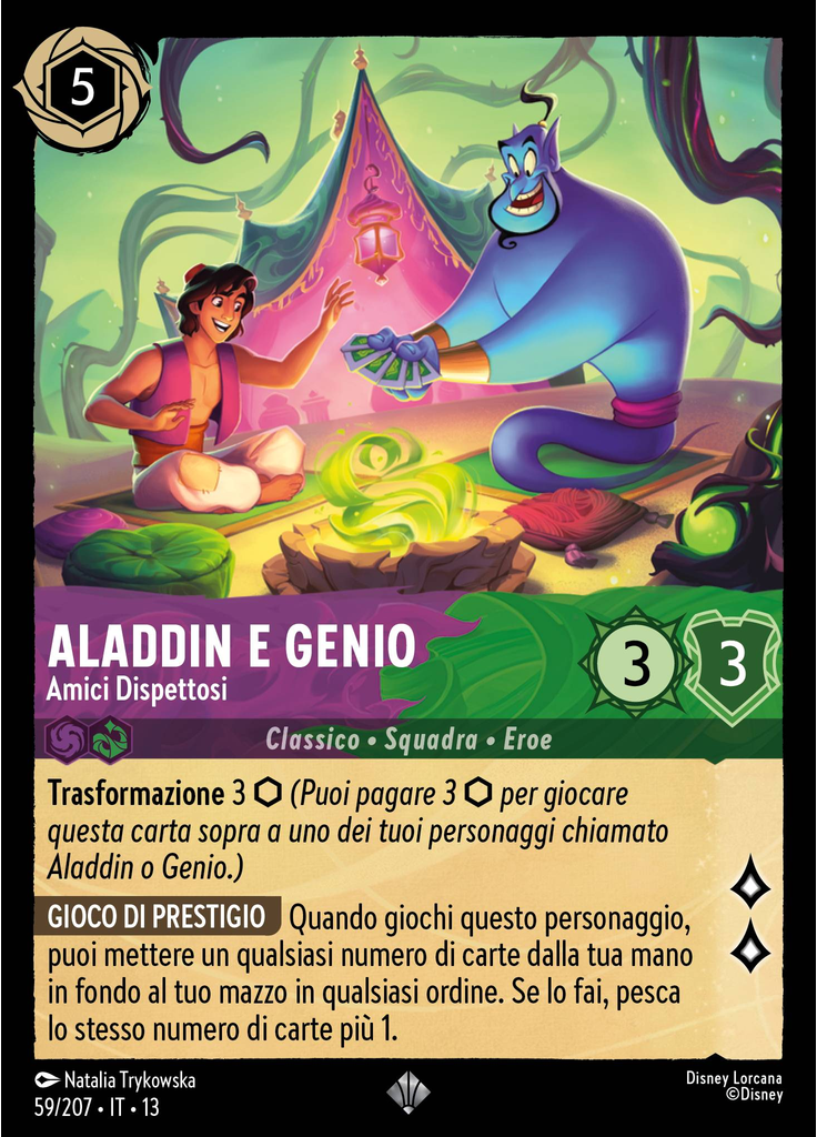 Aladdin & Genie - Mischievous Pals