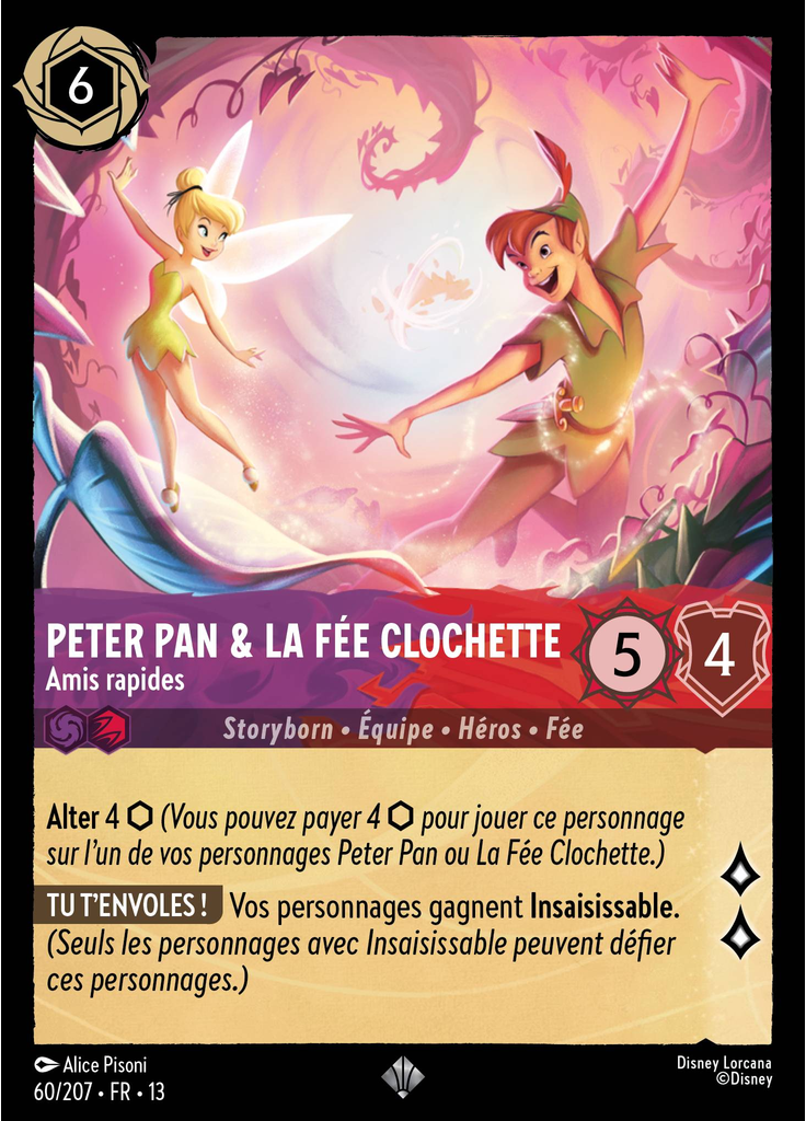 Peter Pan & Tinker Bell - Fast Friends