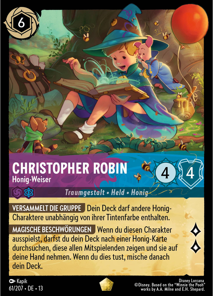 Christopher Robin - Hunny Sage (Foil)