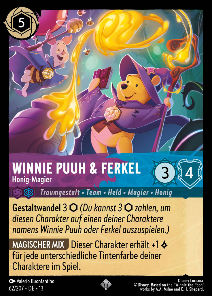 Winnie the Pooh & Piglet - Hunny Mages