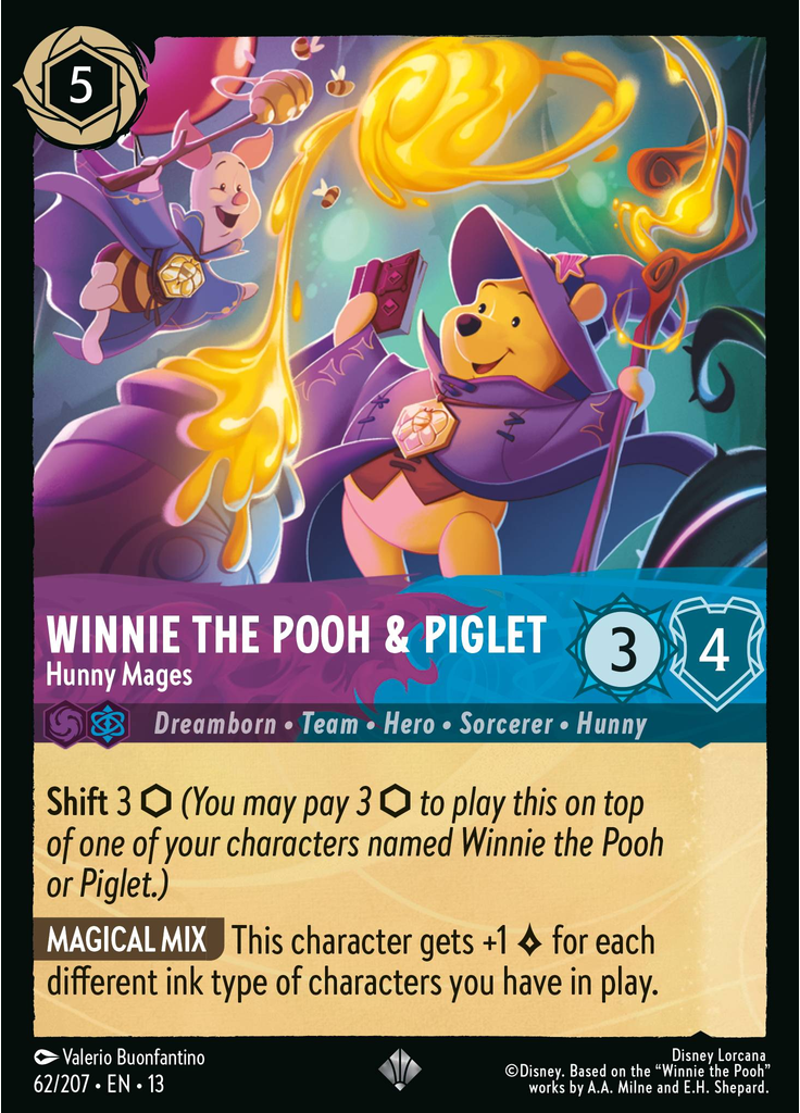Winnie the Pooh & Piglet - Hunny Mages