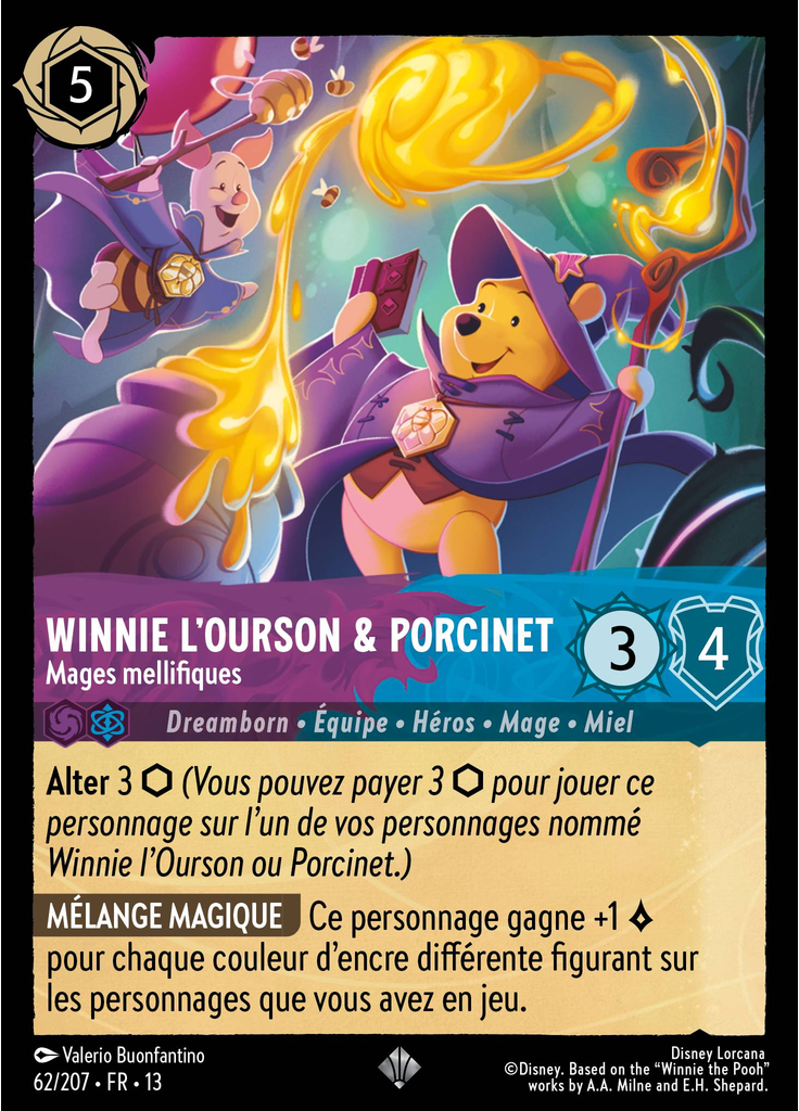 Winnie the Pooh & Piglet - Hunny Mages