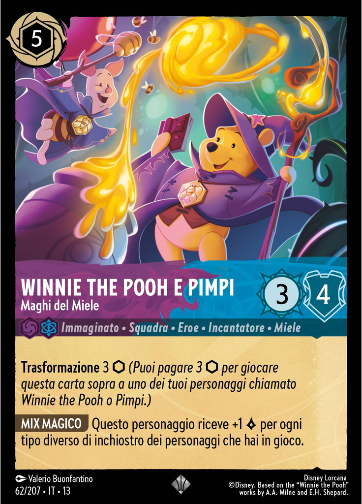 Winnie the Pooh & Piglet - Hunny Mages