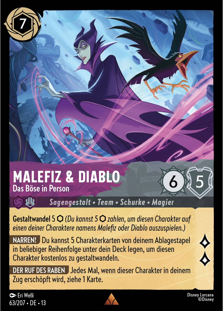 Maleficent & Diablo - Evil Incarnate