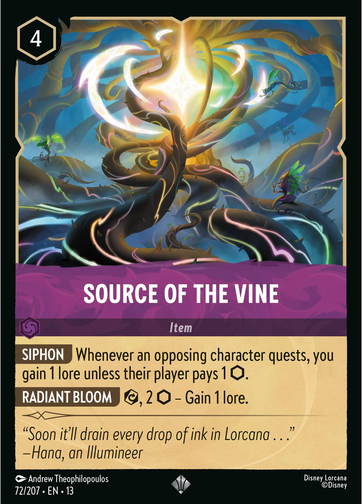 Source of the Vine (Foil)