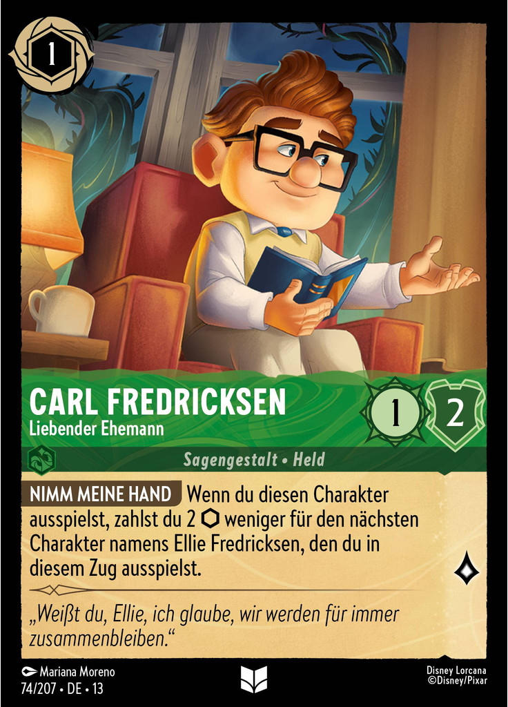 Carl Fredricksen - Loving Husband