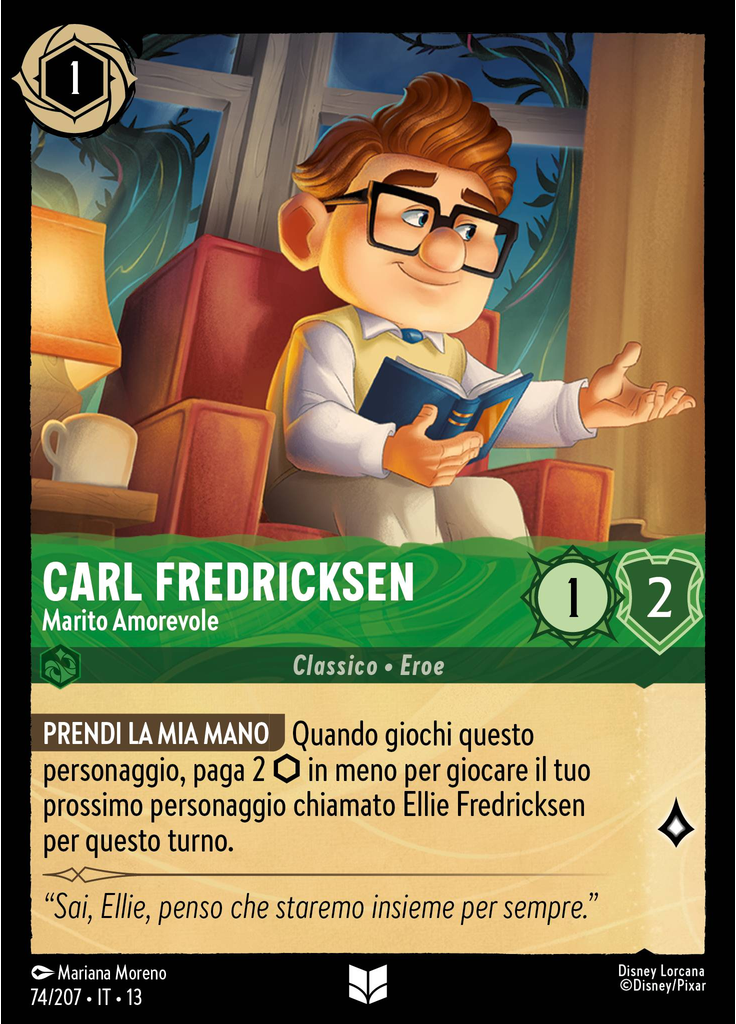 Carl Fredricksen - Loving Husband