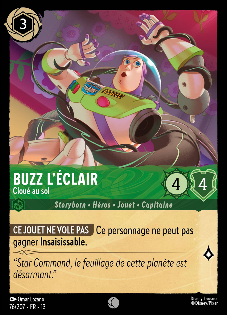 Buzz Lightyear - Grounded (Foil)
