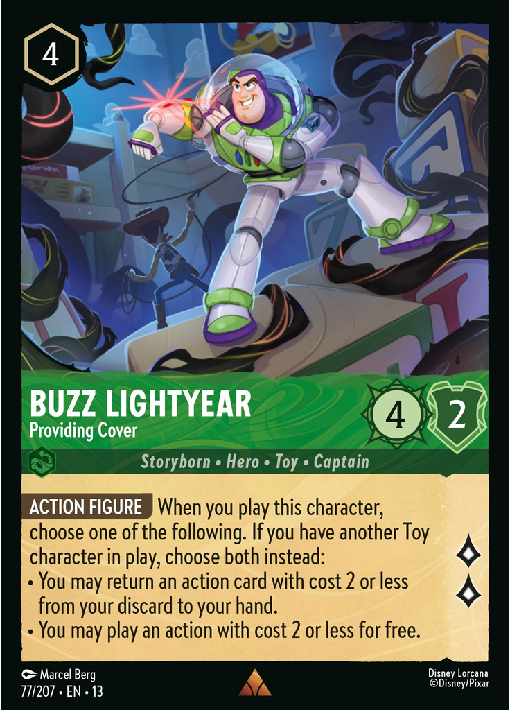 Buzz Lightyear - Providing Cover (Foil)