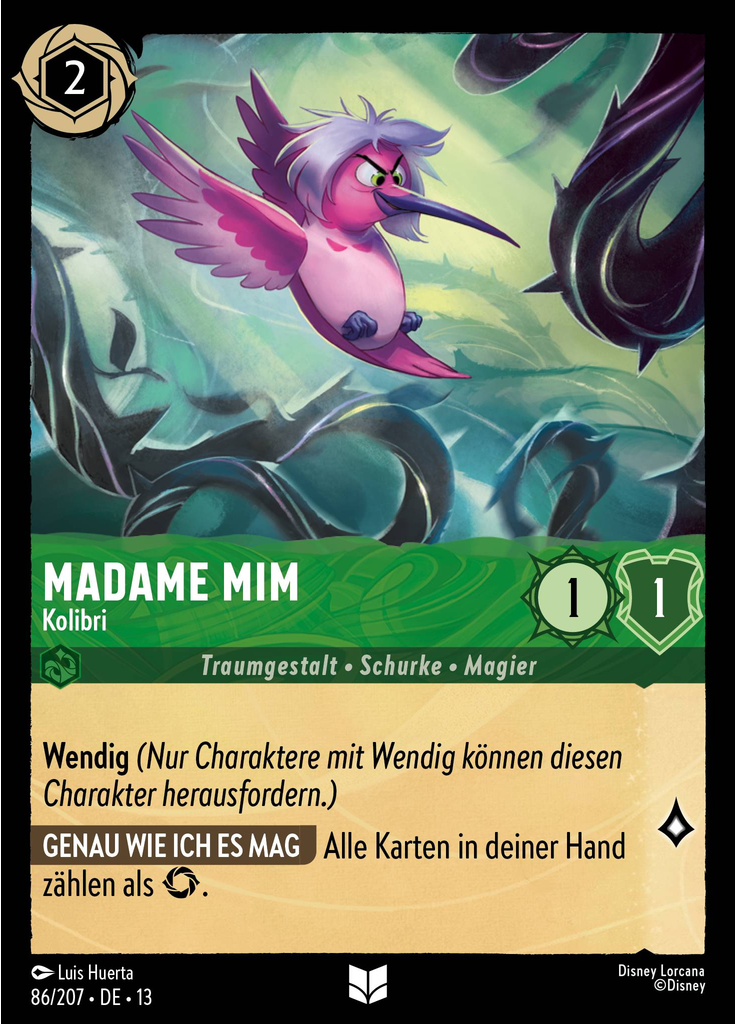 Madam Mim - Hummingbird