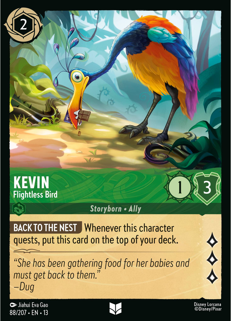 Kevin - Flightless Bird (Foil)