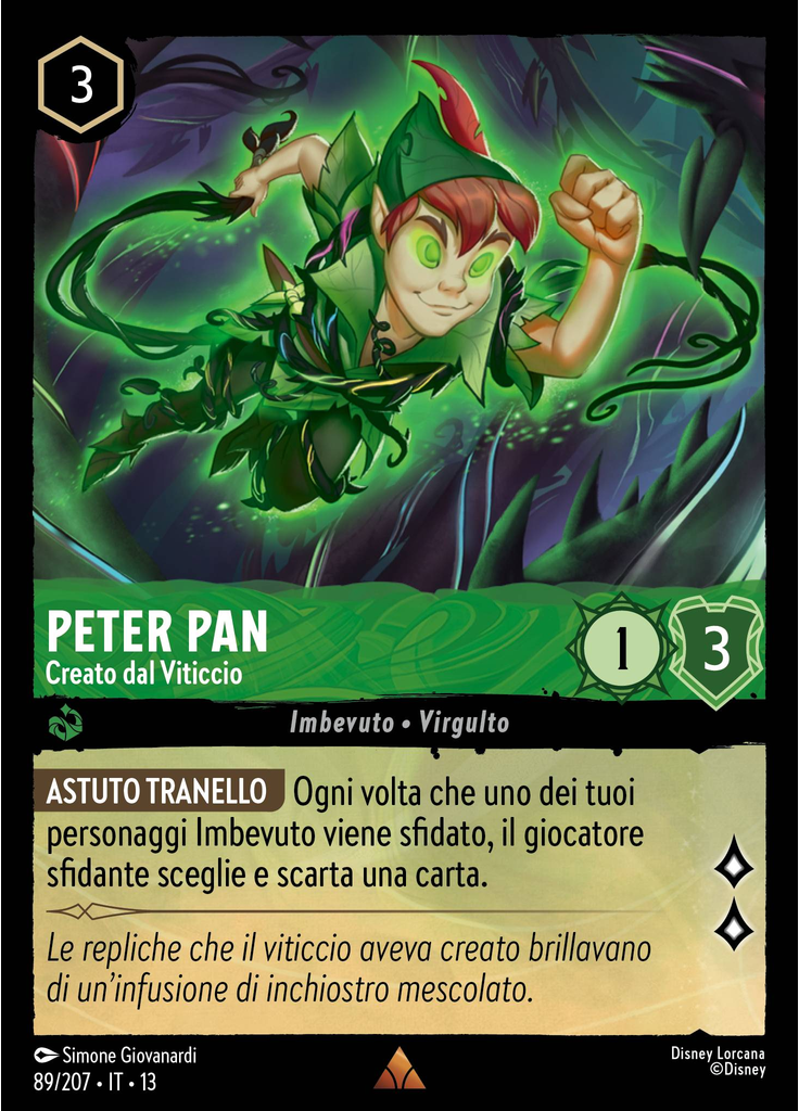 Peter Pan - Created by the Vine (Foil)