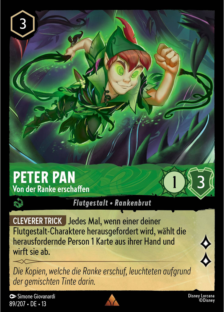 Peter Pan - Created by the Vine