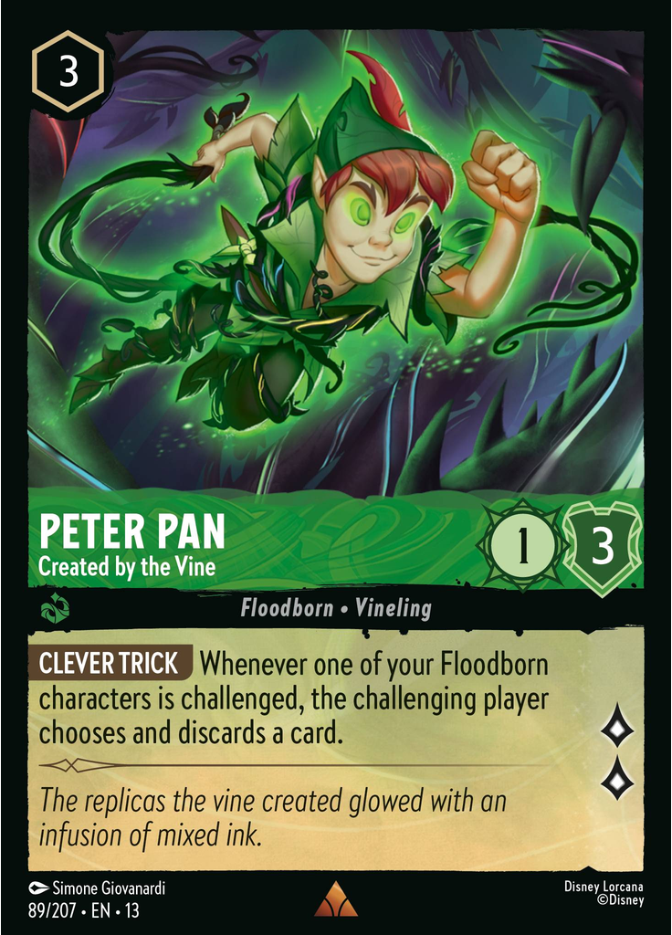 Peter Pan - Created by the Vine