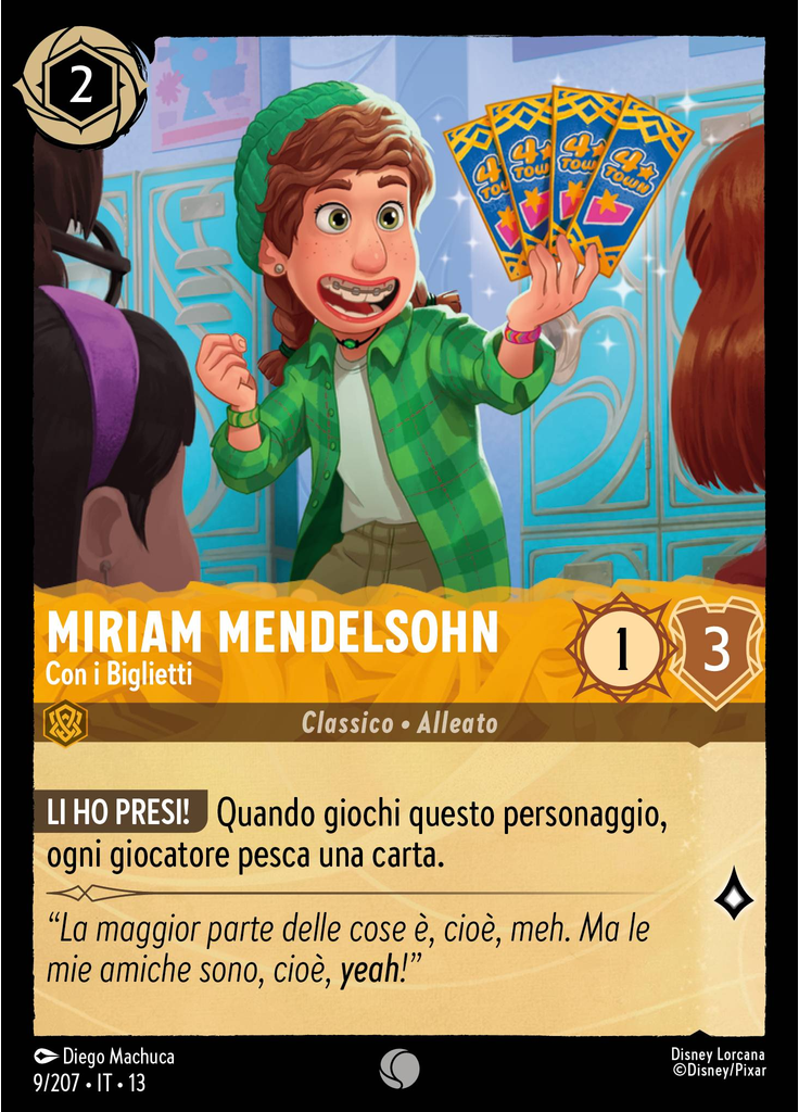 Miriam Mendelsohn - Ticket Holder (Foil)