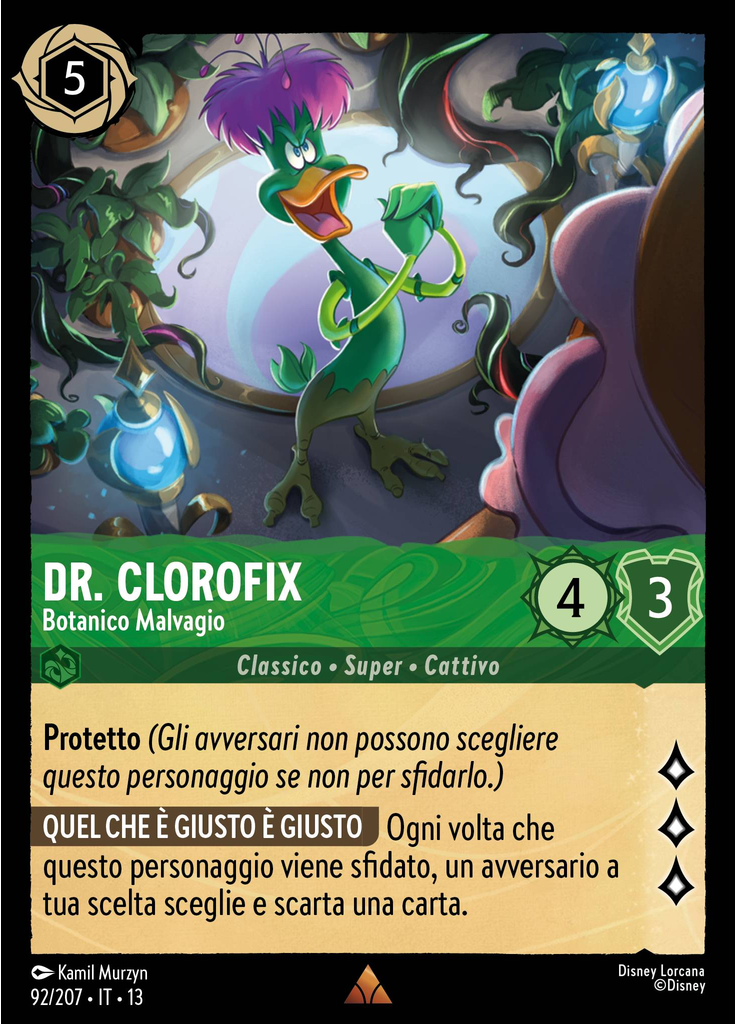 Dr. Bushroot - Evil Botanist (Foil)