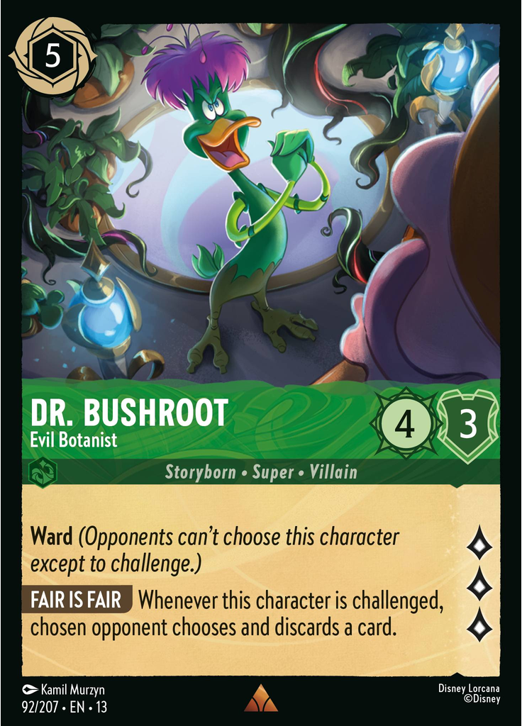 Dr. Bushroot - Evil Botanist