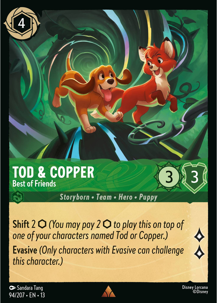 Tod & Copper - Best of Friends (Foil)