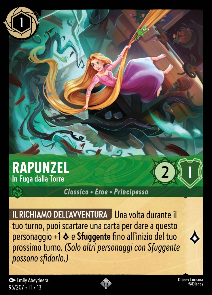 Rapunzel - Escaping the Tower (Foil)