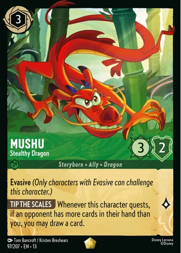 Mushu - Stealthy Dragon