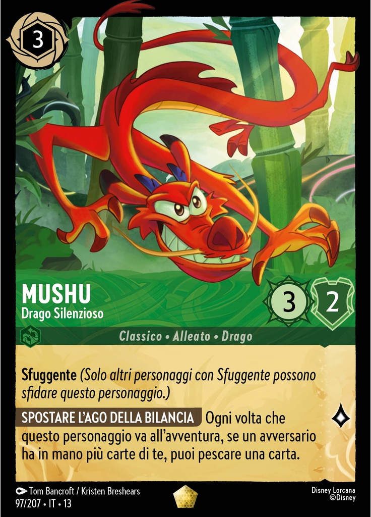 Mushu - Stealthy Dragon