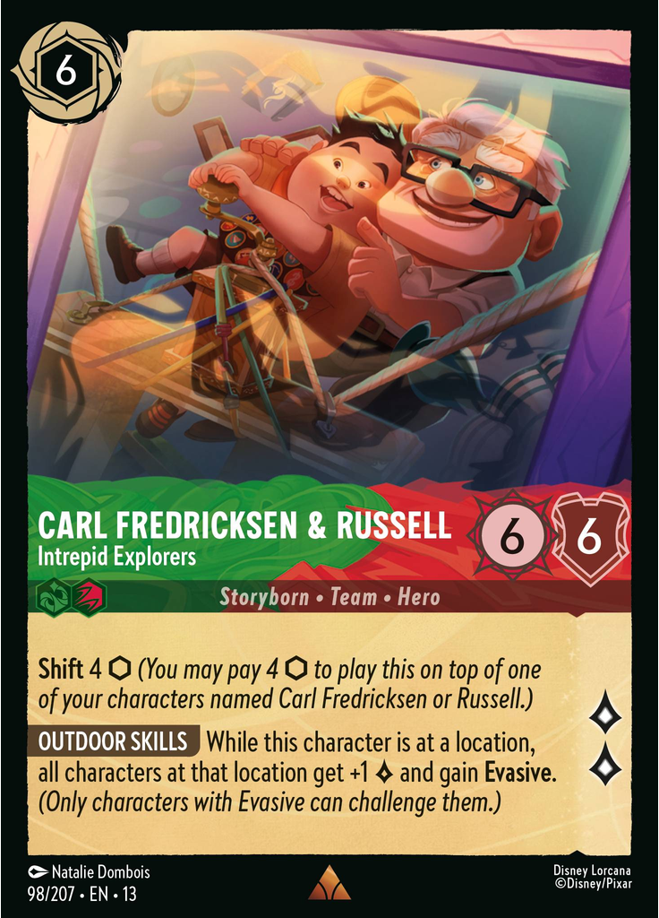 Carl Fredricksen & Russell - Intrepid Explorers (Foil)