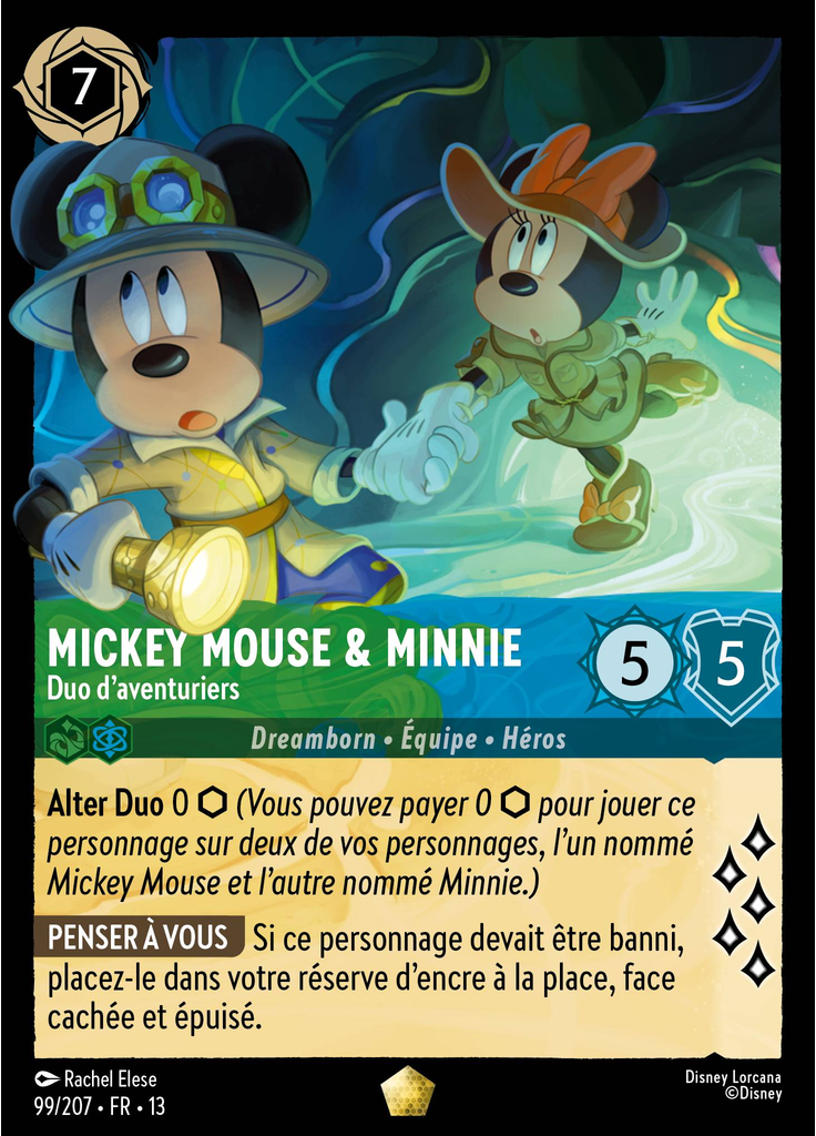 Mickey Mouse & Minnie Mouse - Adventuring Duo