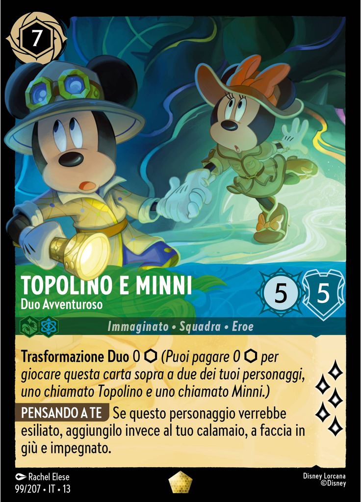 Mickey Mouse & Minnie Mouse - Adventuring Duo