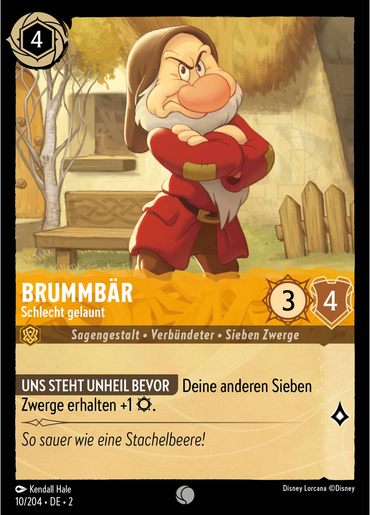 Grumpy - Bad-Tempered