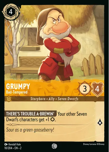 Grumpy - Bad-Tempered