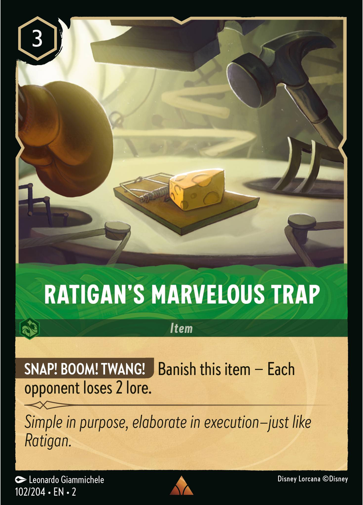 Ratigan's Marvelous Trap (Foil)
