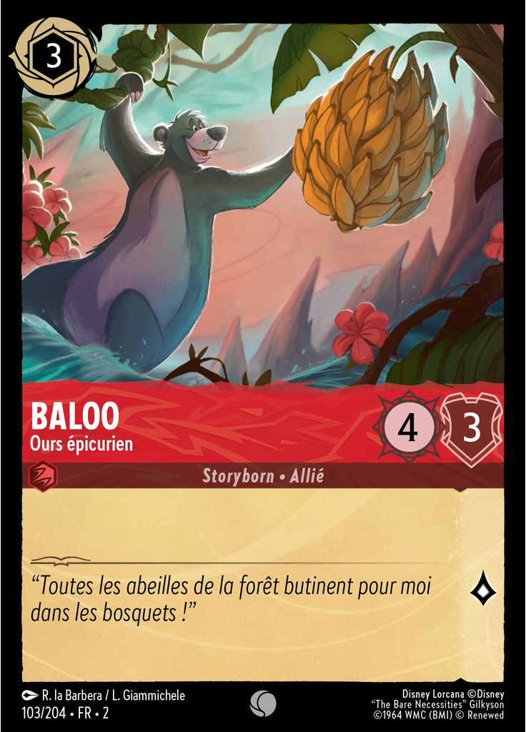 Baloo - Fun-Loving Bear (Foil)