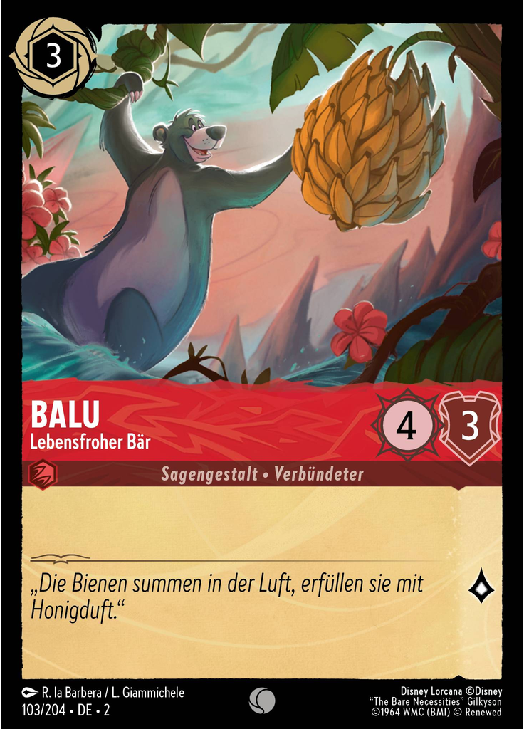 Baloo - Fun-Loving Bear