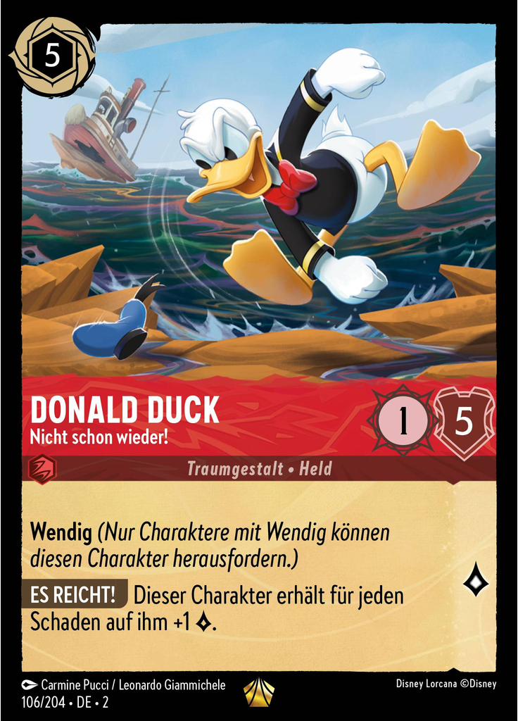 Donald Duck - Not Again! (Foil)