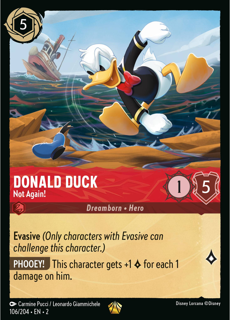 Donald Duck - Not Again! (Foil)