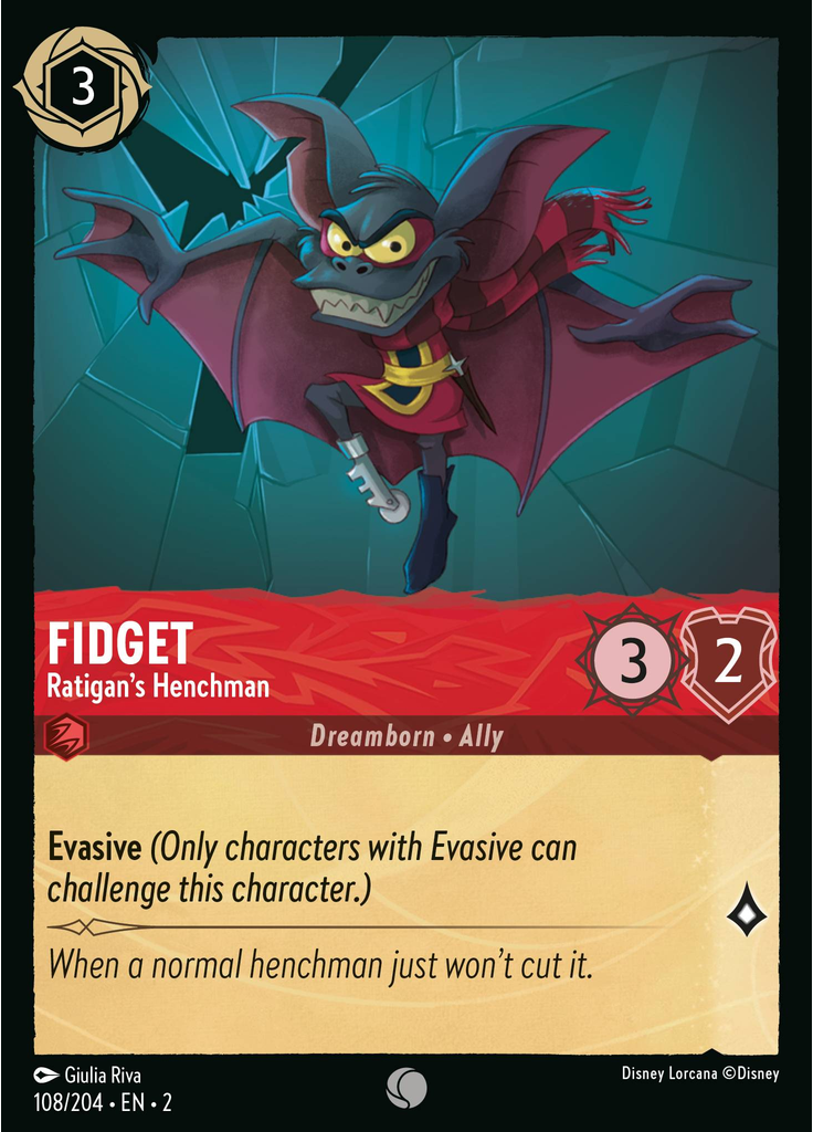 Fidget - Ratigan's Henchman (Foil)