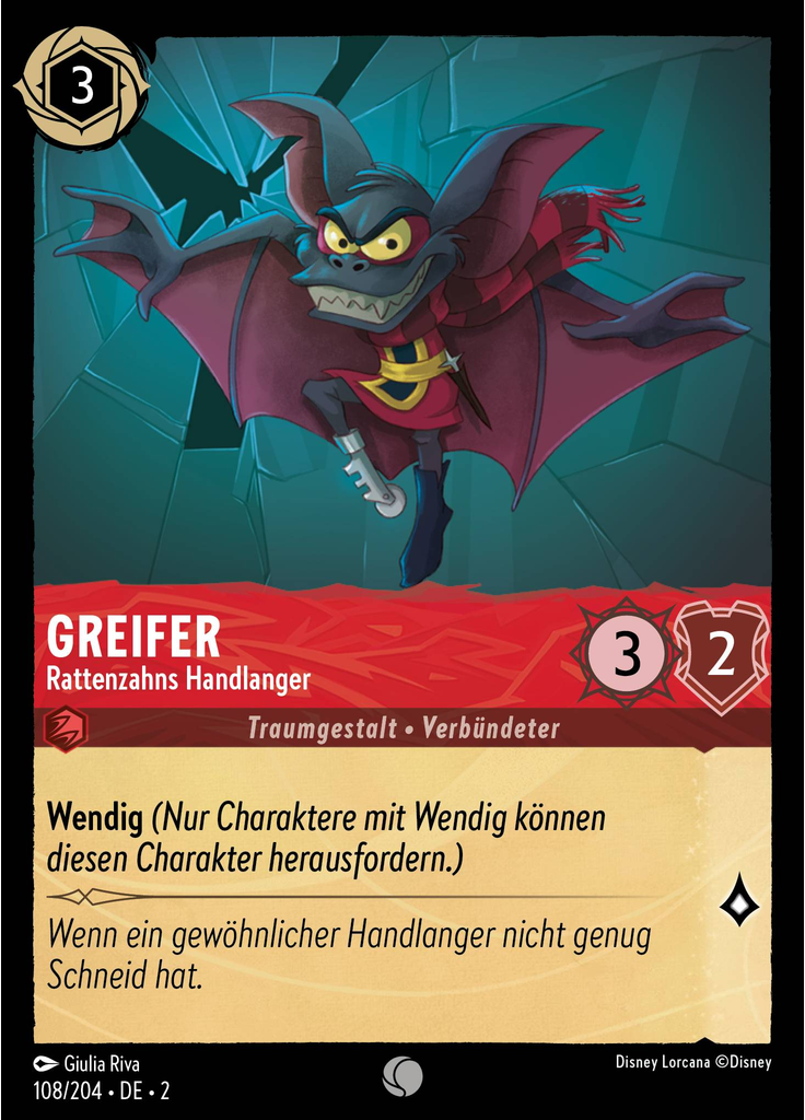Fidget - Ratigan's Henchman