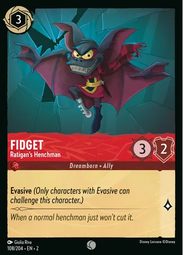 Fidget - Ratigan's Henchman