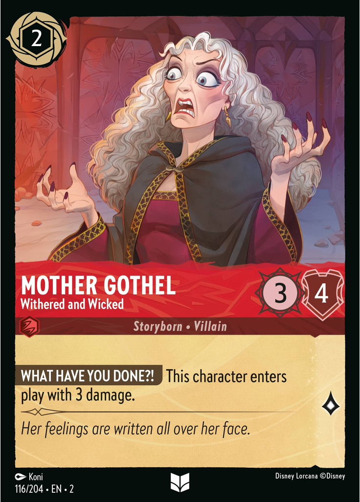 Mother Gothel - Withered and Wicked