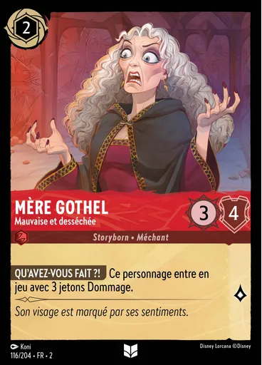Mother Gothel - Withered and Wicked