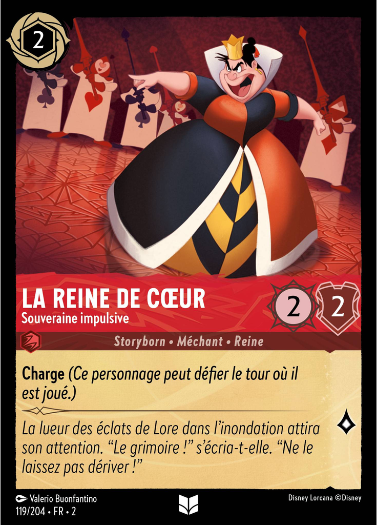 Queen of Hearts - Impulsive Ruler