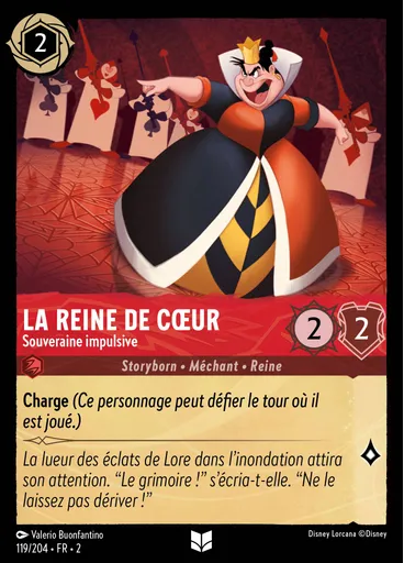 Queen of Hearts - Impulsive Ruler