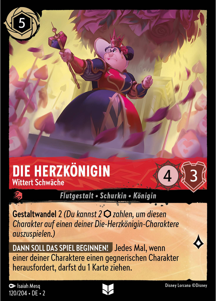 Queen of Hearts - Sensing Weakness