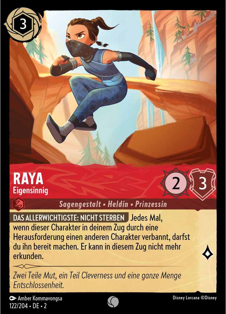 Raya - Headstrong (Foil)